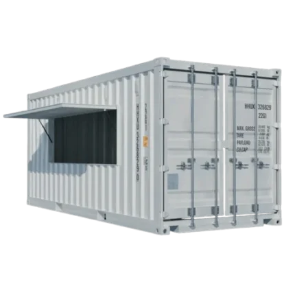 Container aménagé Snack Box 20 pieds version “Dynamique”