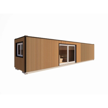 Studio Container Habitables 40 Pieds 23 M² [1 Chambre] Avec Bardage- Neuf